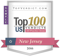 Top 100 Verdicts in New Jersey in 2016