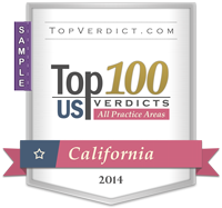 Top 100 Verdicts in California in 2014