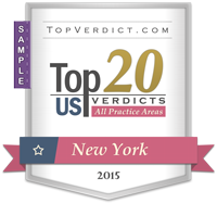 Top 20 Verdicts in New York in 2015