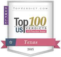 Top 100 Verdicts in Texas in 2015