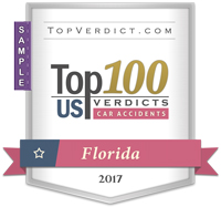 Top 100 Car Accident Verdicts in Florida in 2017