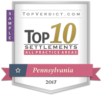 Top 10 Settlements in Pennsylvania in 2017