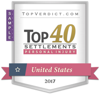 Top 40 Personal Injury Settlements in the United States in 2017