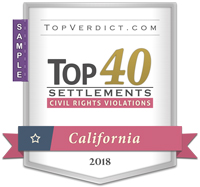 Top 40 Civil Rights Settlements in California in 2018