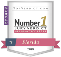 Number 1 Verdicts in Florida in 2018