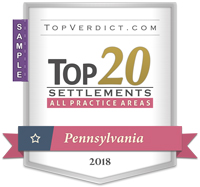 Top 20 Settlements in Pennsylvania in 2018