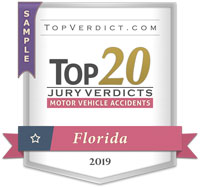 Top 20 Motor Vehicle Accident Verdicts in Florida in 2019