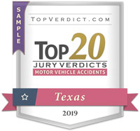 Top 20 Motor Vehicle Accident Verdicts in Texas in 2019