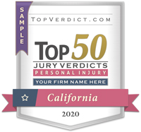 Top 50 Personal Injury Verdicts in California in 2020
