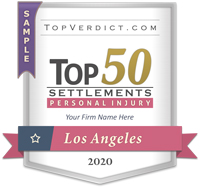 Top 50 Personal Injury Settlements in Los Angeles County in 2020
